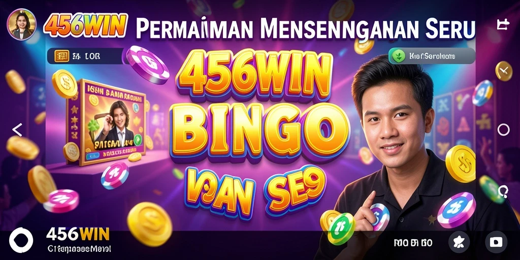 Tampilan menarik gameplay Bingo di 456WIN.