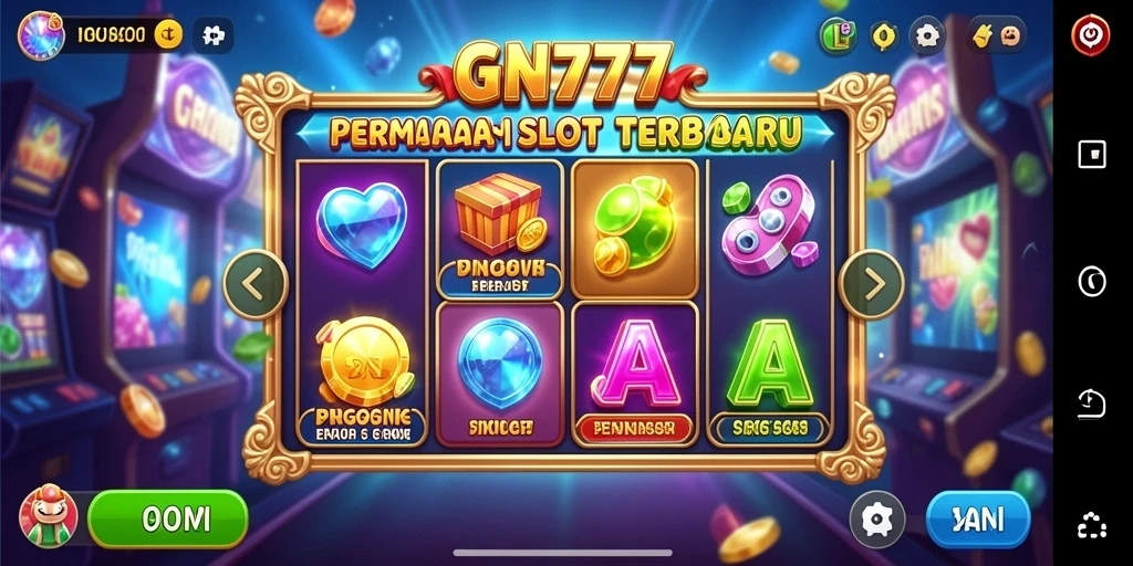 Tampilan menarik gameplay Slot di GN777 dengan efek visual yang menakjubkan.
