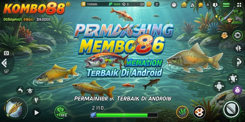 Tangkapan ikan yang epik dalam KOMBO88, tampilkan keseruan memancing.