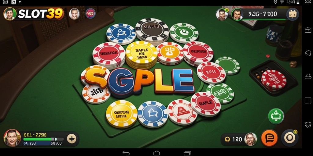 Tampilan gameplay seru dari SLOT39 yang menampilkan momen seru bermain Gaple.