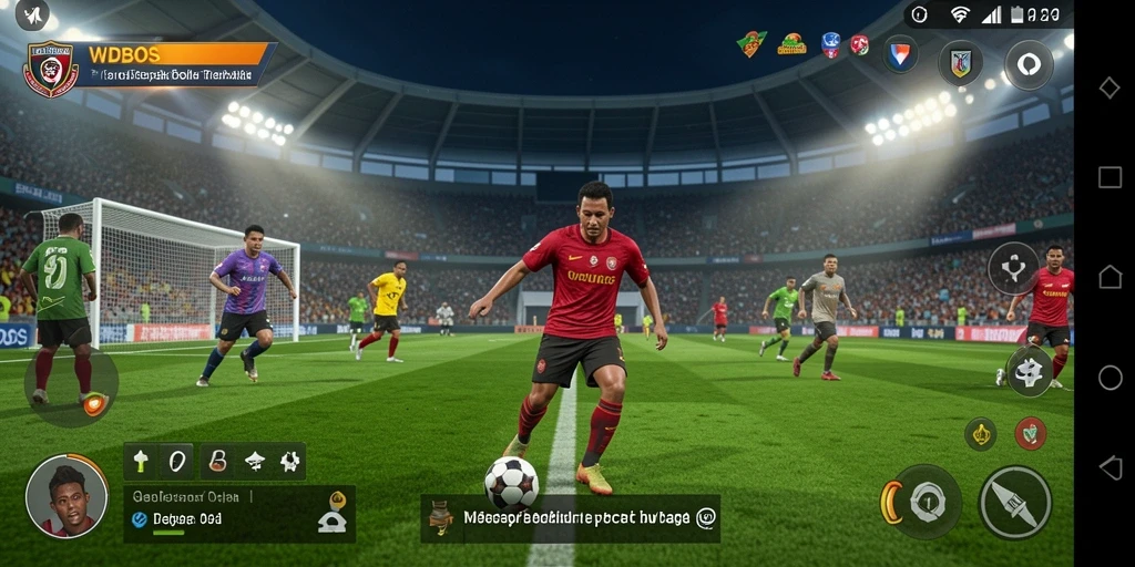Tampilan gameplay WDBOS yang seru dan menegangkan.